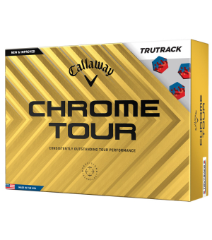 Callaway Golfbollar Chrome Tour TruTrack Bl/Rd (1st duss) i gruppen Golfbollar hos Dimbo Golf AB (1416042-1010)