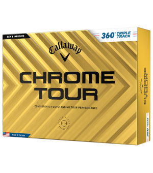 Callaway Golfbollar Chrome Tour 360 Triple Track 24 Vit (1st duss) i gruppen Golfbollar hos Dimbo Golf AB (1416043-1010)