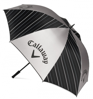 Callaway Paraply 64 SC UV Svart/Silver/Vit i gruppen Golftillbehr / Golfparaplyer hos Dimbo Golf AB (1475045-5920006)