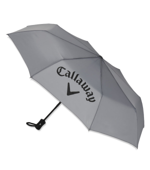 Callaway Paraply 43 Collapsible Gr/Svart i gruppen Golftillbehr / Golfparaplyer hos Dimbo Golf AB (1475050-5923002)