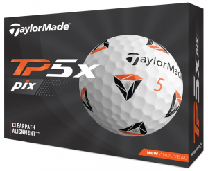 TaylorMade Golfboll TP5 X Pix 2.0 1st dussin i gruppen Rea & Begagnat / Rea Golfbollar hos Dimbo Golf AB (1616023-110)