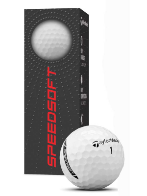 TaylorMade Golfboll SpeedSoft Vit (1st 3-pack) i gruppen Golfbollar hos Dimbo Golf AB (1618040-1001)