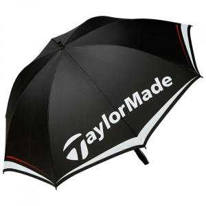 TaylorMade Paraply 60 Singelduk Svart/Vit i gruppen Golftillbehr / Golfparaplyer hos Dimbo Golf AB (1675025-9910)