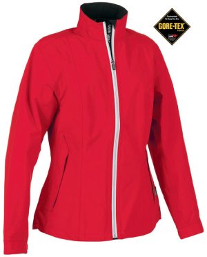 Galvin Green Gore-Tex Dam Paclite Jacka Arissa Chili R�d i gruppen Kl�der / Dam / Regnkl�der hos Dimbo Golf AB (2130032-22B4r)