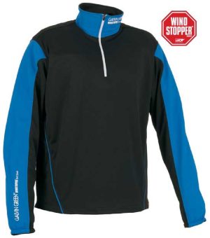 Galvin Green Windstopper Herr Softshell L�ttvikt Anorak Bates Black/Brilliant blue i gruppen Kl�der / Herr / Vind hos Dimbo Golf AB (2162024-73B4r)