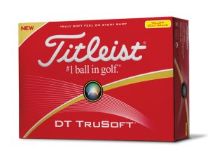 Titleist Golfboll DT TrueSoft Gul (1st dussin) i gruppen Golfbollar / Hcp 30-54 hos Dimbo Golf AB (3215010-3010)