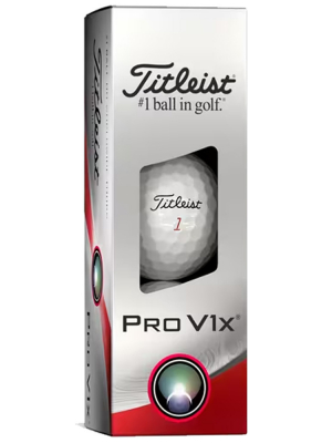 Titleist Golfboll Pro V1 X Vit (1st 3-pack) 23 i gruppen Golfbollar hos Dimbo Golf AB (3218042-10)