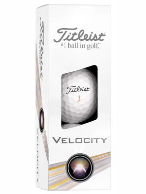 Titleist Golfboll Velocity 2024 Vit (1st 3-pack) i gruppen Golfbollar hos Dimbo Golf AB (3218045-10)
