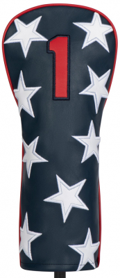 Titleist Headcover Leather TA21 Driver Stars and Stripes i gruppen Golftillbehr / Headcover Metalwoods hos Dimbo Golf AB (3281027-658490)