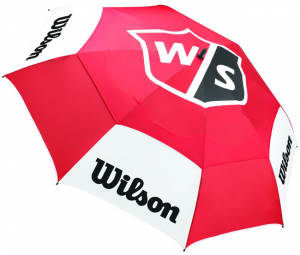 Wilson Staff Paraply Tour 68 Rd/Vit i gruppen Golftillbehr / Golfparaplyer hos Dimbo Golf AB (3475012-5010)