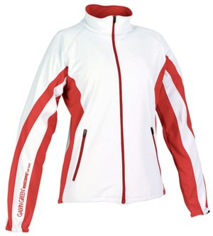 Galvin Green Windstopper Dam Softshell Lättvikt Jacka Blaise Vit/Röd i gruppen Kläder / Dam / Vind hos Dimbo Golf AB (392829r)