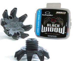 Mjukspik Softspikes Black Widow 9mm (Large) i gruppen Golfskor & Tillbehr / Skotillbehr hos Dimbo Golf AB (393445)