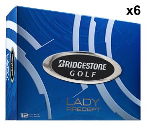Bridgestone Golfboll Lady Precept (6st duss) Vit i gruppen Golfbollar / Storpack hos Dimbo Golf AB (4915009-1006)