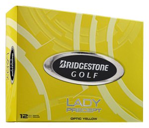 Bridgestone Golfboll Lady Precept (1st duss) Gul i gruppen Golfbollar hos Dimbo Golf AB (4915009-30)