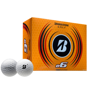 Bridgestone Golfboll E6 Vit (1st duss) i gruppen Golfbollar / Bridgestone Golfbollar hos Dimbo Golf AB (4915021-2310)