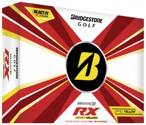 Bridgestone Golfboll 2022 Tour B RX Gul (1st duss) i gruppen Golfbollar / Bridgestone Golfbollar hos Dimbo Golf AB (4916024-2212RXY)