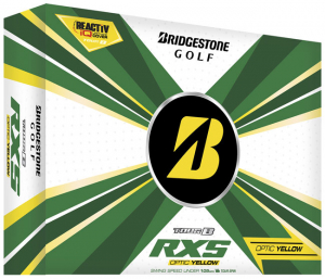 Bridgestone Golfboll 2022 Tour B RXS Gul (1st duss) i gruppen Golfbollar / Bridgestone Golfbollar hos Dimbo Golf AB (4916024-2Y12RXS)