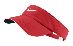 Nike Solskrm  Womens Tech  510605 Crimson i gruppen Klder & Accessoarer / Accessoarer / SOLSKRMAR hos Dimbo Golf AB (5006002-619)