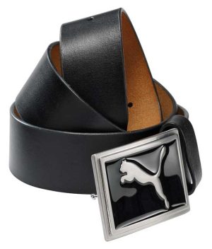 Puma Bälte Enamel Wide Svart i gruppen Kläder / Accessoarer / Bälten hos Dimbo Golf AB (5510005-01080r)