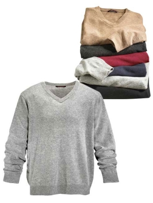 Lobster Pullover Lammull V-hals Herr i gruppen Kl�der / Herr / L�ng�rmat hos Dimbo Golf AB (6158008-89Lr)