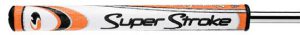 Puttergrepp Super Stroke Legacy 2.0 Mid Slim Vit/Orange i gruppen Golfverkstad / Puttergrepp hos Dimbo Golf AB (6381001-201060)