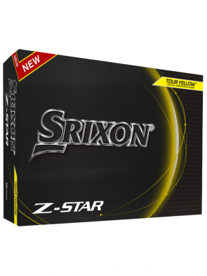 Srixon Golfboll Z-Star Tour 2023 Gul (1st dussin) i gruppen Golfbollar hos Dimbo Golf AB (6816025-336051)