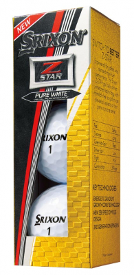Srixon Golfboll Z-Star Pure Vit (3-pack) i gruppen Arkiv Utgngna Produkter hos Dimbo Golf AB (6818002-10)