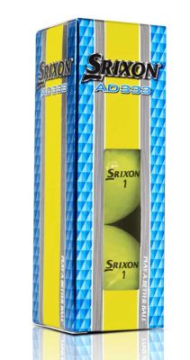 Srixon Golfboll AD333 Gul (3-pack) i gruppen Arkiv Utgngna Produkter hos Dimbo Golf AB (6818010-30)
