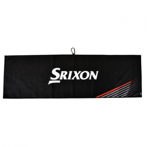Srixon Handduk Tour Microfiber Svart i gruppen Golftillbehr / Golfhanddukar hos Dimbo Golf AB (6843010-124110)