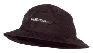 Didriksons Regnhatt Tophat Stripe Svart i gruppen Kl�der / Accessoarer / Regnhattar hos Dimbo Golf AB (7976003-56r)