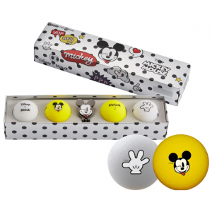 Volvik Golfbollar/Hatclip Disney Musse Pigg (5 delar) i gruppen Golftillbehr / Markrer hos Dimbo Golf AB (9918008-1970)