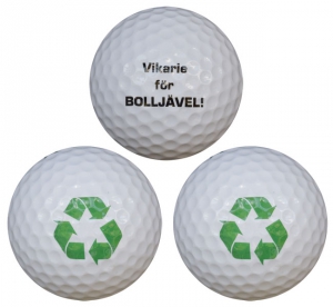WL Golfboll Vit tervinning - Vikarie fr BOLLJVEL! (1st 3-pack) i gruppen Golfpresenter hos Dimbo Golf AB (9918100-100608)