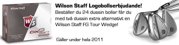 Wilson Staff Logobollskampanj 2011 Wilson Staff Logobollskampanj 2011