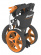 Clicgear Golfvagn 3-hjuling 3.5+ Arctic Vit/Orange