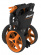 Clicgear Golfvagn 3-hjuling 3.5+ Grafit/Orange