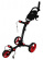 Axglo Golfvagn Trehjuling TriLite Svart/Rd