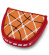 Odyssey Headcover Putter BASKETBALL Mallet Orange