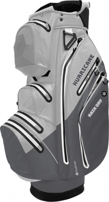 Fastfold Vagnbag Vattentät Hurricane Grafit/Vit/Grå i gruppen Golfbagar / Vagnbagar Vattentäta hos Dimbo Golf AB (0112004-3100540)