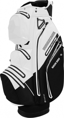 Fastfold Vagnbag Regntt Hurricane Svart/Vit i gruppen Golfbagar / Vagnbagar Vattentta hos Dimbo Golf AB (0112004-3100542)