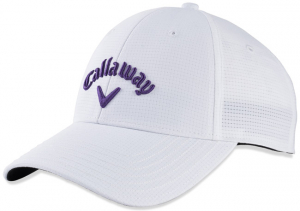 Callaway Keps Stitch Magnet Dam 22 Justerbar Vit/Lila i gruppen Kläder & Accessoarer / Accessoarer / KEPSAR hos Dimbo Golf AB (1402090-5222250)