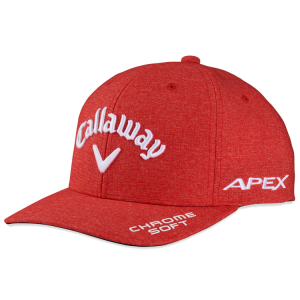 Callaway Keps TA Performance Pro 23 justerbar Melerad Röd/Vit i gruppen Kläder & Accessoarer / Accessoarer / KEPSAR hos Dimbo Golf AB (1402094-5223062)