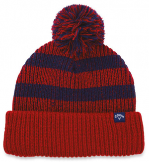Callaway Mössa Pom Pom Beanie Röd/Blå i gruppen Kläder & Accessoarer / Accessoarer / Mössor hos Dimbo Golf AB (1404015-5080)