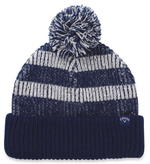 Callaway Mössa Pom Pom Beanie Marinblå/Grå i gruppen Kläder & Accessoarer / Accessoarer / Mössor hos Dimbo Golf AB (1404015-8998)