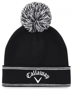 Callaway Mössa Classic Beanie Svart/Vit i gruppen Kläder & Accessoarer / Accessoarer / Mössor hos Dimbo Golf AB (1404017-5220152)