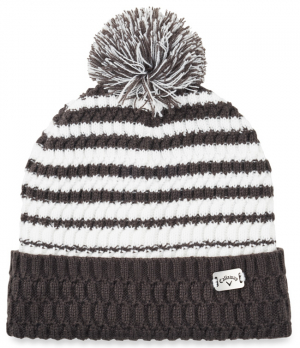Callaway Mössa Pom Pom Beanie Grafit/Vit i gruppen Kläder & Accessoarer / Accessoarer / MÖSSOR hos Dimbo Golf AB (1404018-5220117)