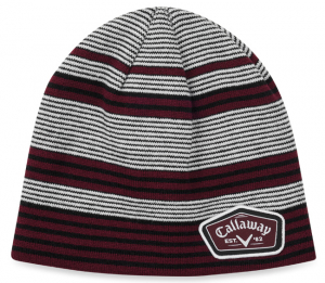 Callaway Mössa Winter Chill Beanie Vit/Svart/Vinröd i gruppen Kläder & Accessoarer / Accessoarer / Mössor hos Dimbo Golf AB (1404019-5220178)