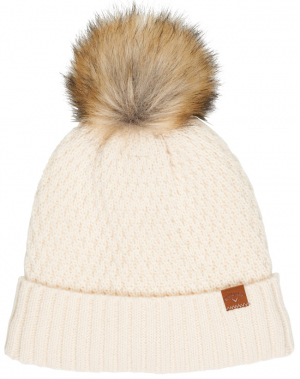 Callaway Mössa Pom Pom Beanie Dam Cream i gruppen Kläder & Accessoarer / Accessoarer / MÖSSOR hos Dimbo Golf AB (1404020-5222133)