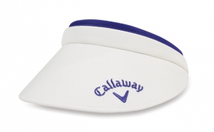 Callaway Solskärm Clip Dam Vit/Lila i gruppen Kläder & Accessoarer / Accessoarer / SOLSKÄRMAR hos Dimbo Golf AB (1406013-1071)