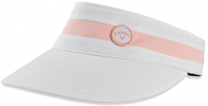 Callaway Solskärm Dam 22 Vit/Rosa i gruppen Kläder & Accessoarer / Accessoarer / SOLSKÄRMAR hos Dimbo Golf AB (1406023-5222127)
