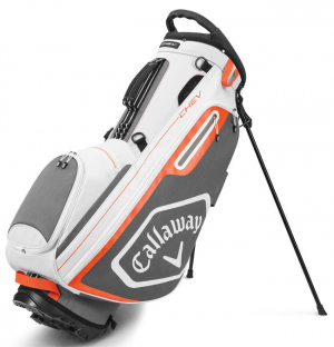 Callaway Brbag Chev Vit/Grafit/Orange i gruppen Golfbagar / Brbagar hos Dimbo Golf AB (1411111-5120074)